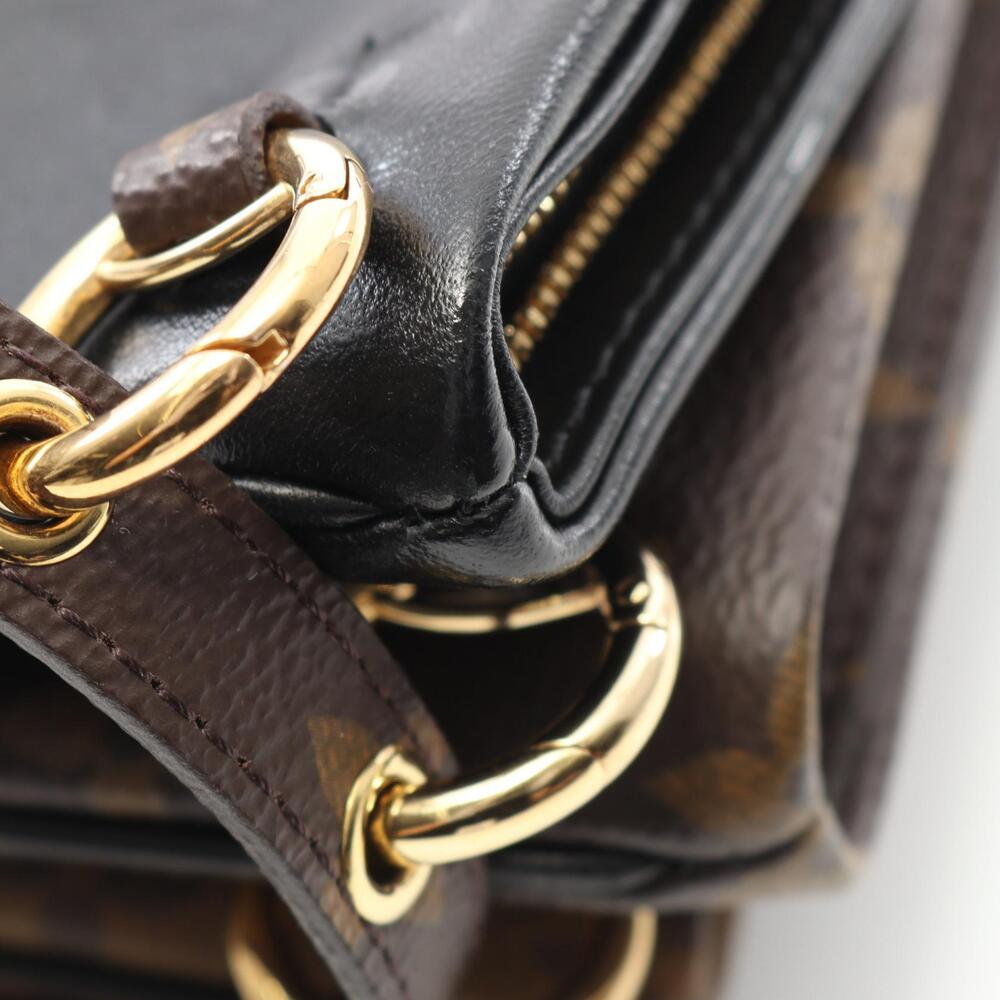 Louis Vuitton Reverse Black Shoulder Pochette LV Brown Lamb Bag - Picture 6 of 6